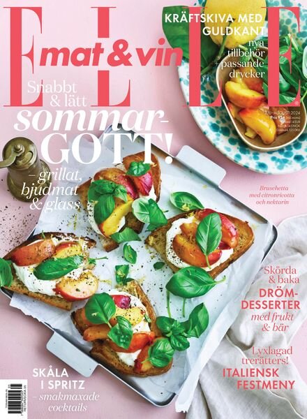 ELLE Mat & Vin – Juli 2024 Cover
