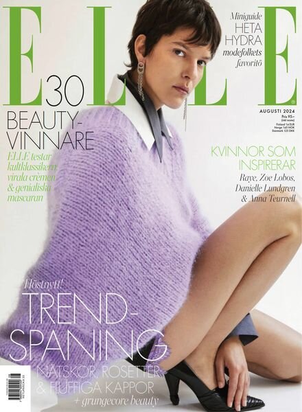 Elle Sverige – 4 Juli 2024 Cover