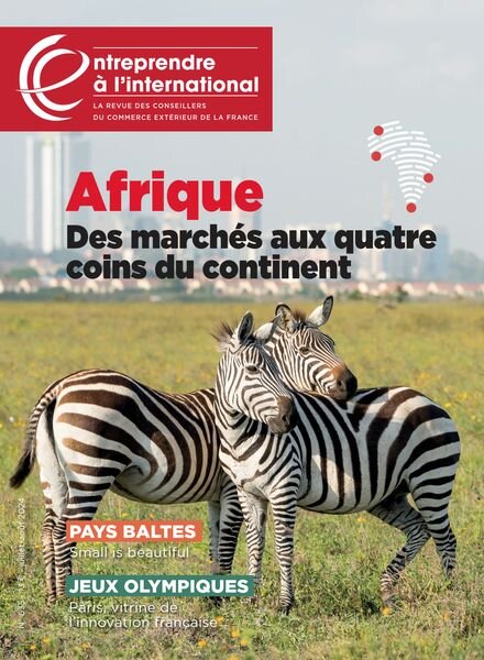 Entreprendre a l’international – Juillet-Aout 2024 Cover