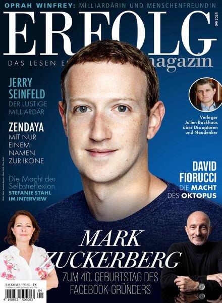 Erfolg Magazin – 1 Juli 2024 Cover