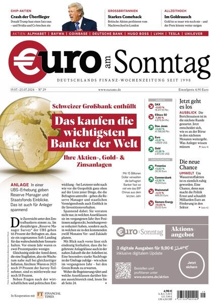 Euro am Sonntag – 19 Juli 2024 Cover
