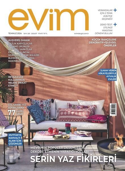 Evim – 1 Temmuz 2024 Cover