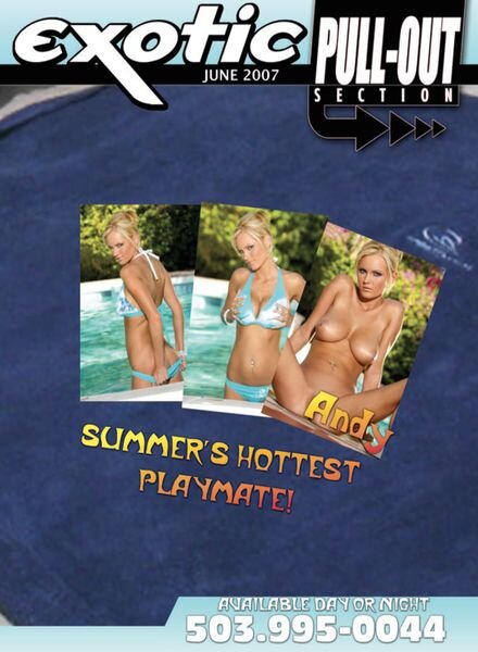 Exotic Pull-Out Section – June 2007 Cover