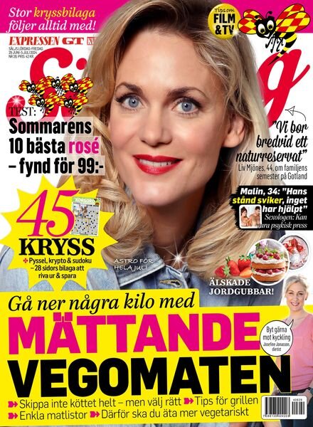 Expressen Sondag – 29 Juni 2024 Cover