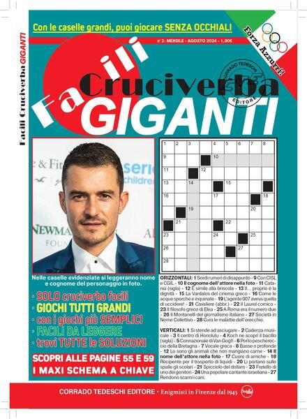 Facili Cruciverba – 19 Luglio 2024 Cover