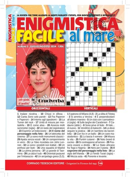 Facili Cruciverba – 4 Luglio 2024 Cover