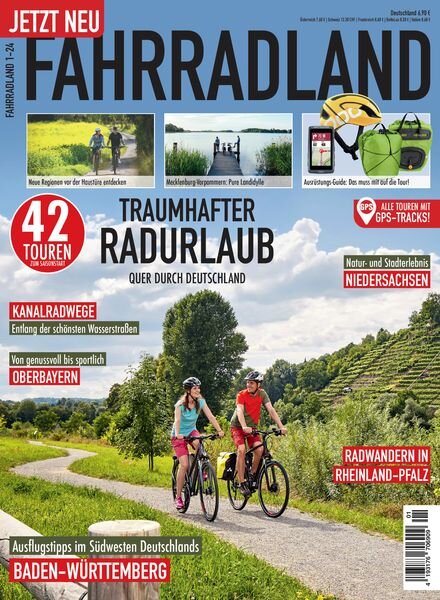 Fahrradland – Ausgabe 1 2024 Cover