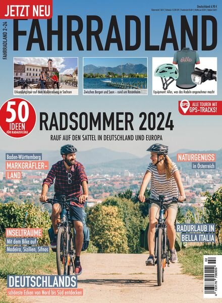 Fahrradland – Ausgabe 2 2024 Cover
