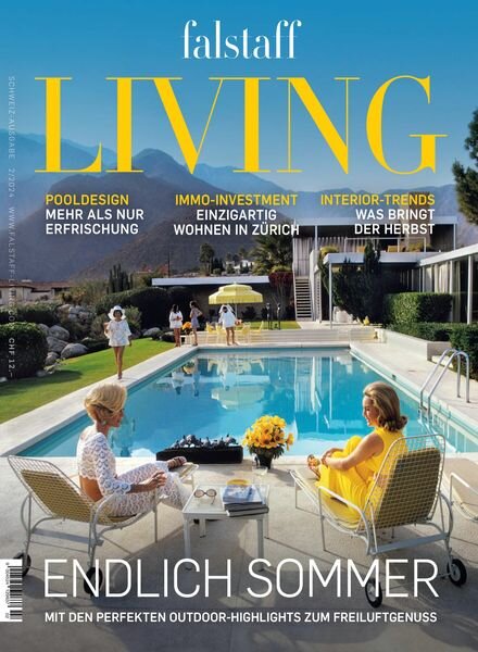 Falstaff Living – 28 Juni 2024 Cover