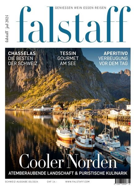 Falstaff Magazin Schweiz – Juli 2024 Cover
