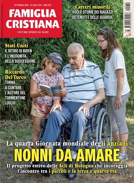 Famiglia Cristiana – 28 Luglio 2024 Cover