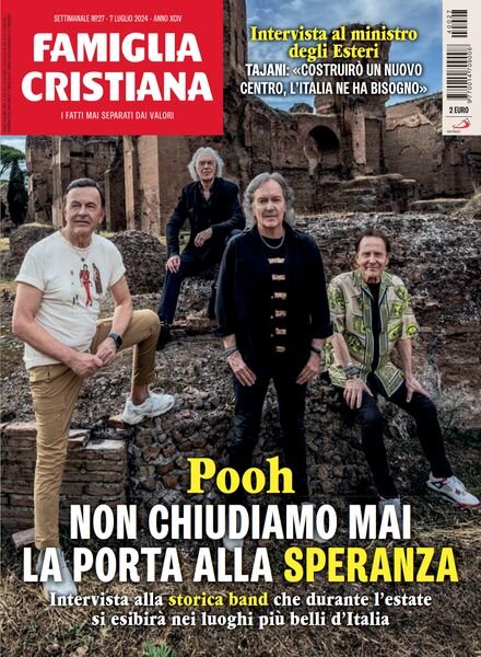 Famiglia Cristiana – 7 Luglio 2024 Cover