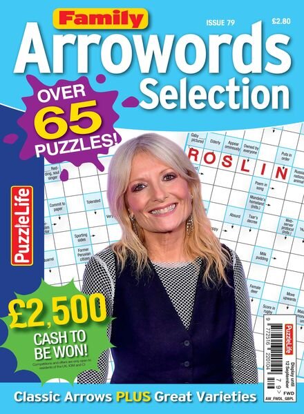 Family Arrowords Selection – July 2024 Cover