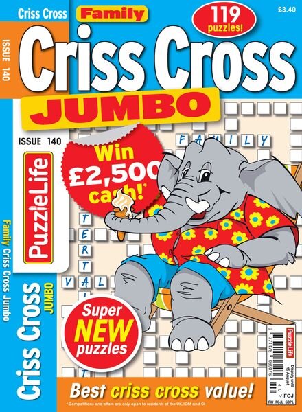Family Criss Cross Jumbo – July 2024 Cover