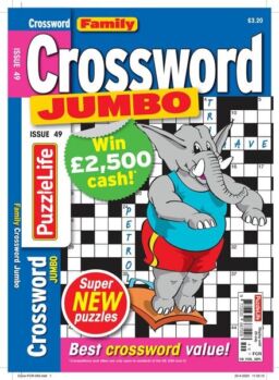 Family Crossword Jumbo – Issue 49 – June 2024
