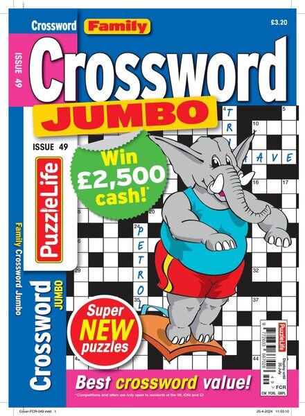 Family Crossword Jumbo – Issue 49 – June 2024 Cover