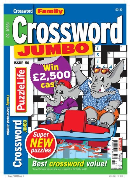 Family Crossword Jumbo – Issue 50 2024 Cover