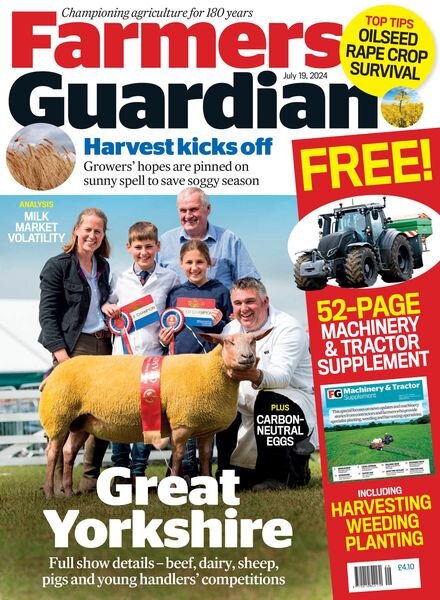 Farmers Guardian – 19 July 2024 Cover