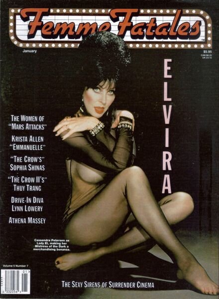 Femme Fatales – Volume 5 Number 7 1995 Cover