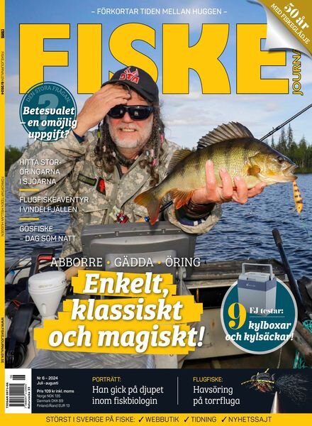 Fiskejournalen – 3 Juli 2024 Cover
