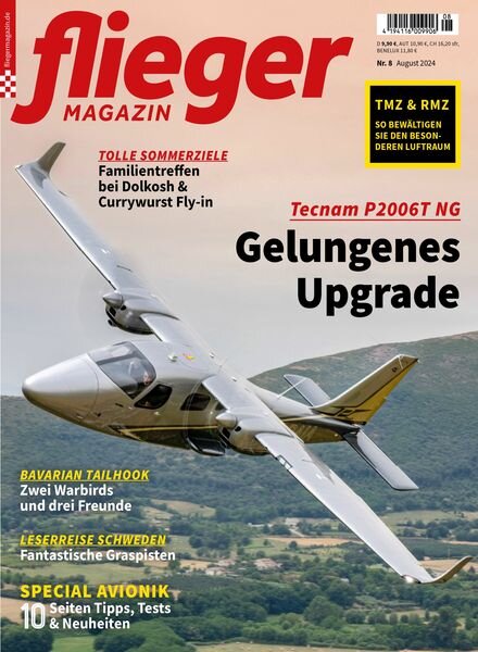 Fliegermagazin – August 2024 Cover