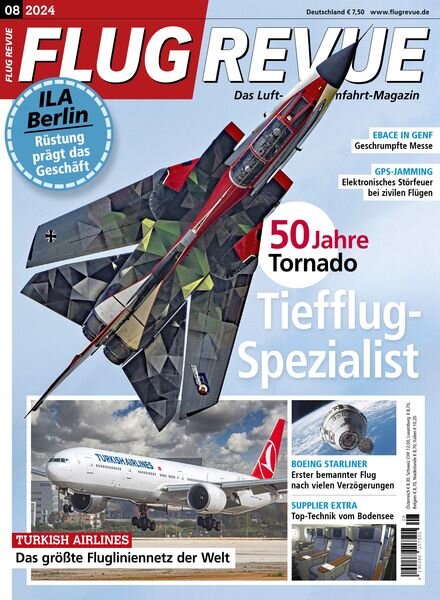 Flug Revue – August 2024 Cover