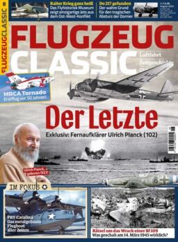 Flugzeug Classic – August 2024