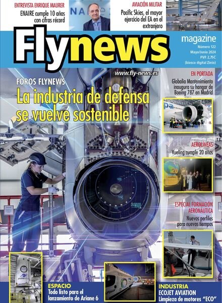 Fly News Magazine – Mayo-Junio 2024 Cover