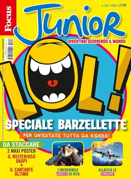 Focus Junior – Luglio 2024 Cover
