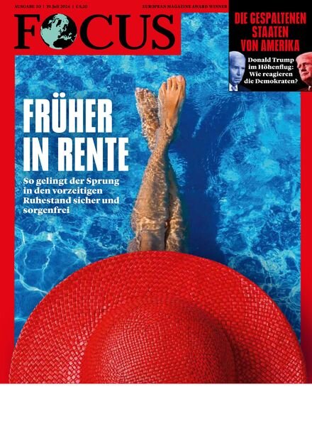 Focus Nachrichtenmagazin – 19 Juli 2024 Cover