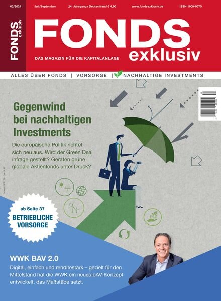 Fonds Exklusiv Germany – Juli-September 2024 Cover