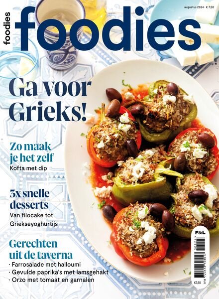 Foodies Netherlands – Augustus 2024 Cover