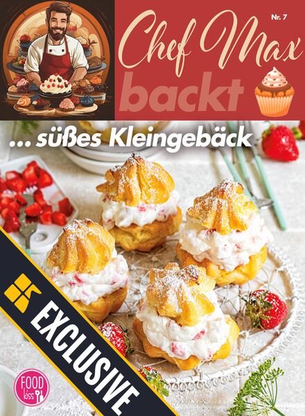 FOODKiss Chef Max backt – Juli 2024 Cover