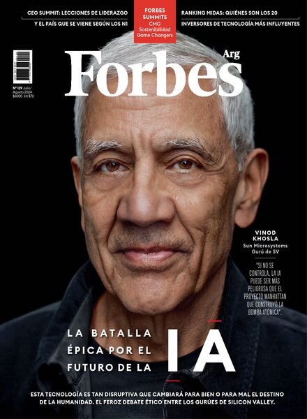 Forbes Argentina – Julio-Agosto 2024 Cover