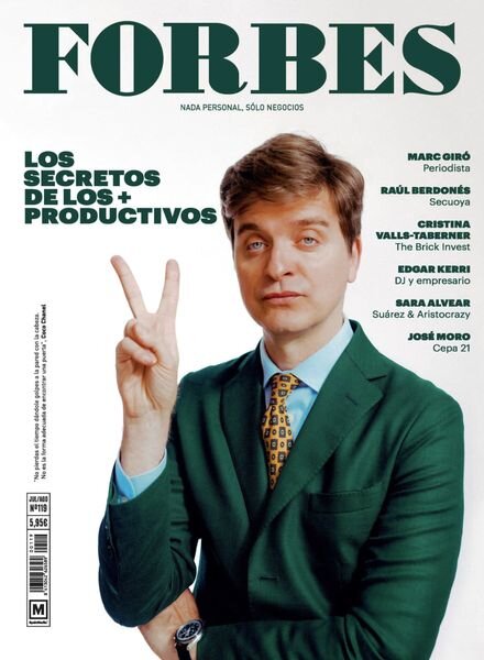 Forbes Espana – Julio-Agosto 2024 Cover