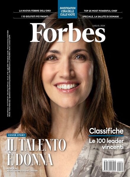 Forbes Italia – Volume 81 – Luglio 2024 Cover