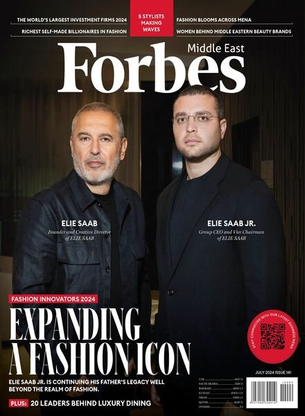 Forbes Middle East English Edition – Issue 141 – July 2024 Cover