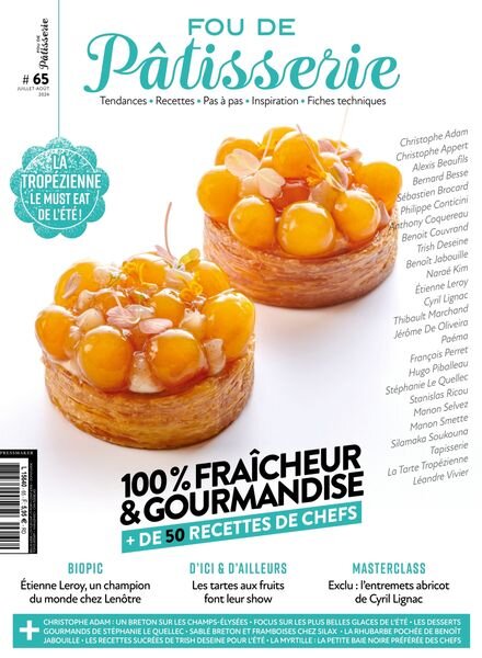 Fou de Patisserie – Juillet-Aout 2024 Cover