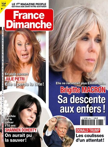 France Dimanche – 19 Juillet 2024 Cover