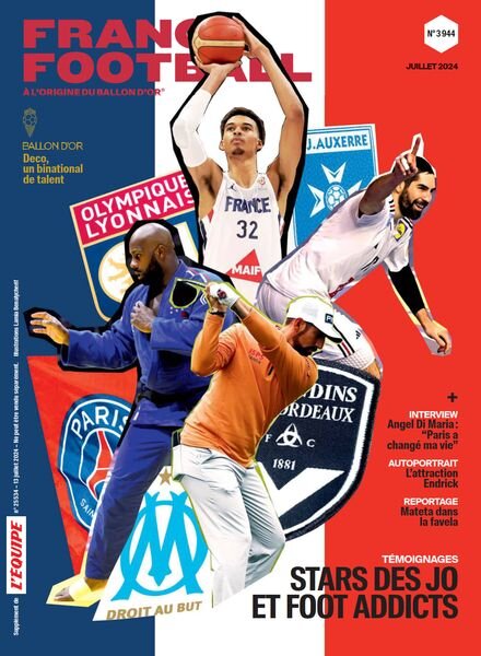 France Football – Juillet 2024 Cover