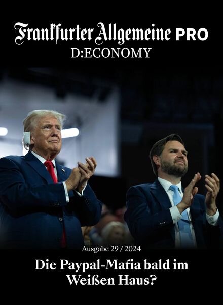 Frankfurter Allgemeine Pro D Economy – 17 Juli 2024 Cover