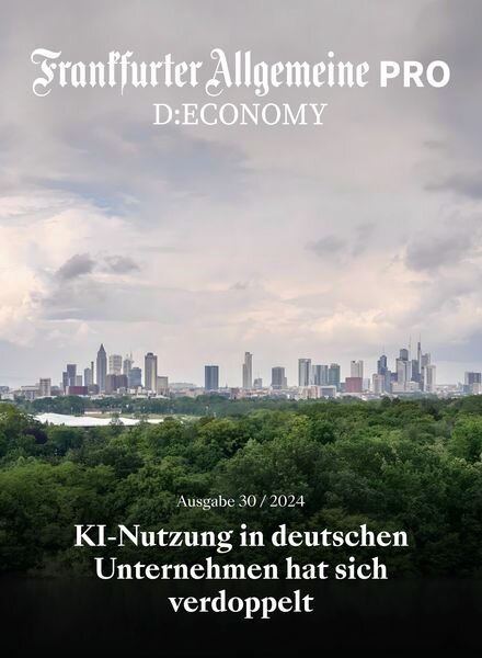 Frankfurter Allgemeine Pro D Economy – 24 Juli 2024 Cover