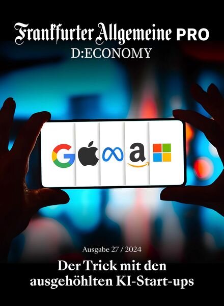 Frankfurter Allgemeine Pro D Economy – Juli 2024 Cover