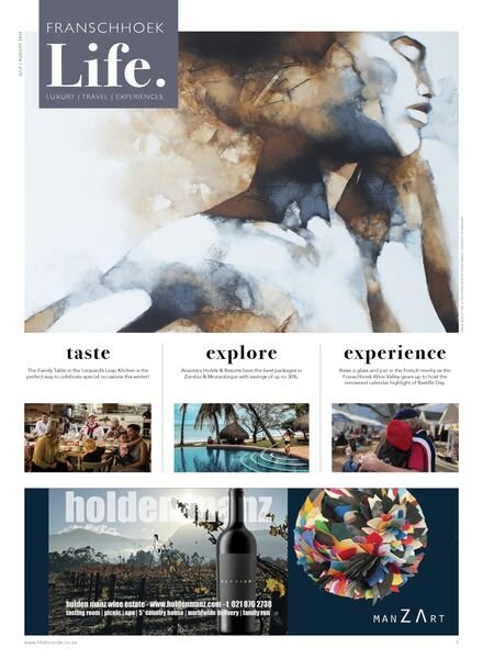 Franschhoek Life – July-August 2024 Cover