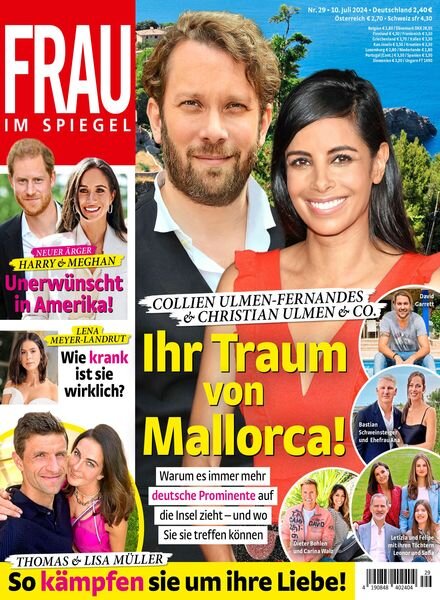Frau im Spiegel – 10 Juli 2024 Cover