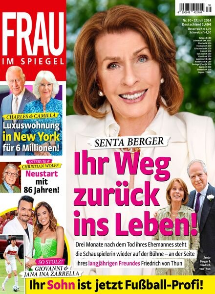 Frau im Spiegel – 17 Juli 2024 Cover