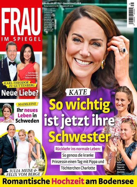Frau im Spiegel – 24 Juli 2024 Cover