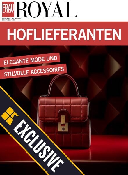 Frau im Spiegel Royal – 29 Juni 2024 Cover