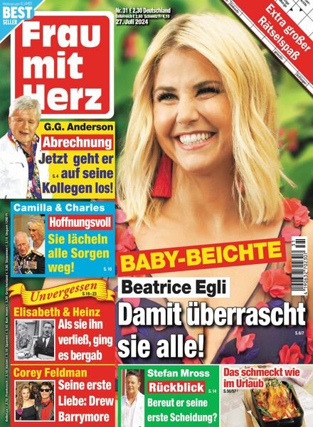 Frau mit Herz – 27 Juli 2024 Cover
