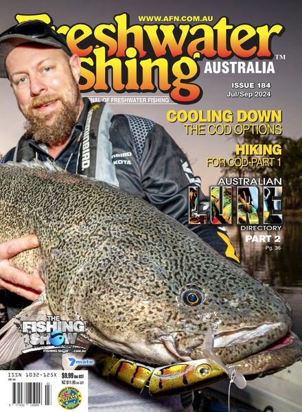 Freshwater Fishing Australia – Issue 184 – July-September 2024 Cover